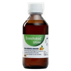 Bronchokod Naturel Sirop Toux sèche et grasse