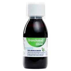 Bronchokod Naturel Sirop Toux sèche et grasse sans sucre
