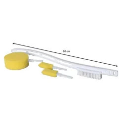 Brosse lave-pied et dos à long manche