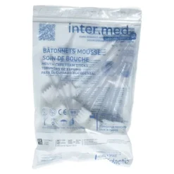 Bâtonnets de soin de bouche en mousse à dents