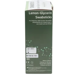 Bâtonnets glycérinés goût citron