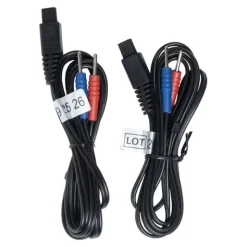 Cable noir pour électrostimulateur Tens Eco 2