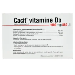 Cacit Vitamine D3 1000 mg