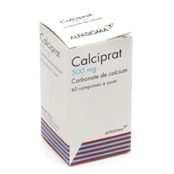 Calciprat 500 mg comprimés à sucer