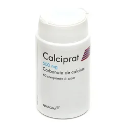 Calciprat 500 mg comprimés à sucer