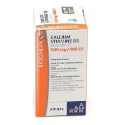 Calcium Vitamine D3 Biogaran à sucer