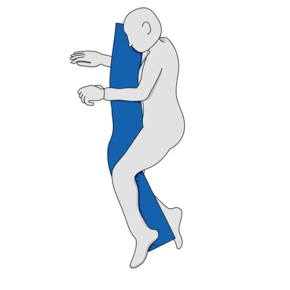 Cale de décubitus latéral microbilles