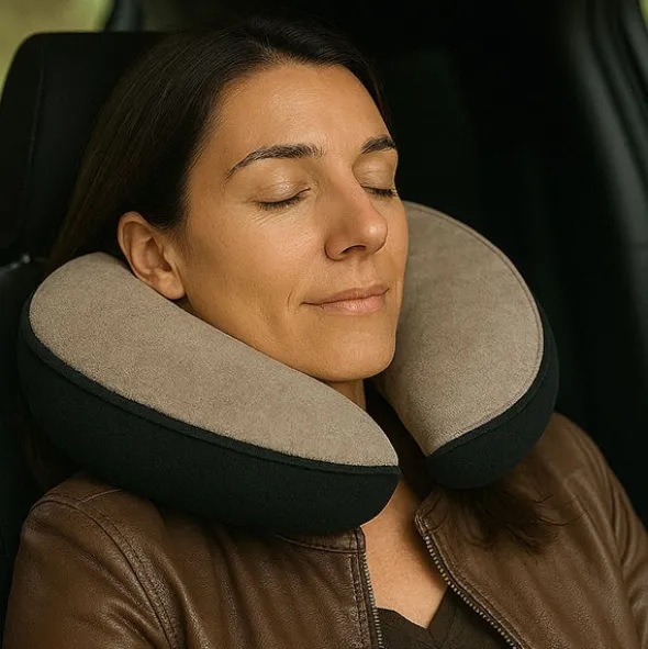 Cale nuque ergonomique 2 en 1