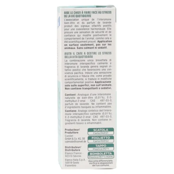 Calmisto spray anti stress chien