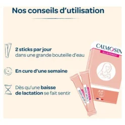 Calmosine allaitement boisson unidoses