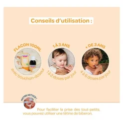 Calmosine Bébé Tux bio sirop