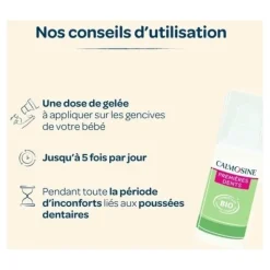 Calmosine Premières dents bio