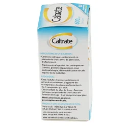 Caltrate 600 mg comprimés