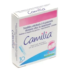 Camilia dents bébé Boiron unidoses