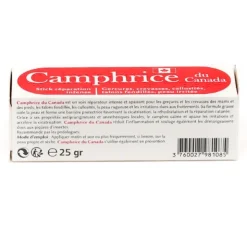 Camphrice du Canada stick