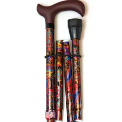 Canne pliante colorée Herdegen