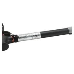 Canne pliante noire en aluminium