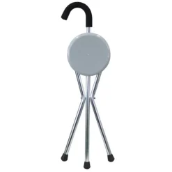 Canne siège trépied aluminium