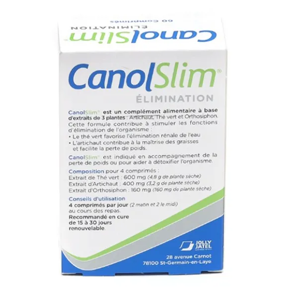 CanolSlim élimination comprimés