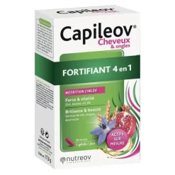 Capileov Fortifiant 4 en 1 cheveux et ongles gélules