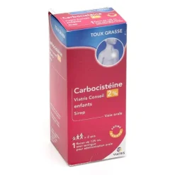 Carbocistéine 2 % Viatris enfants sirop