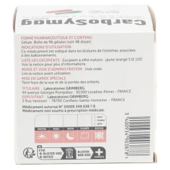 Carbosymag gélule Anti ballonnement