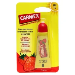 Carmex Baume à lèvres fraise SPF 15