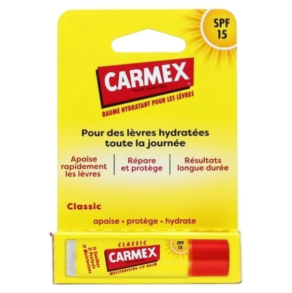 Carmex soin lèvres Classic stick SPF 15