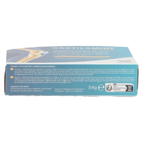 Cartilamine 1500 mg comprimés