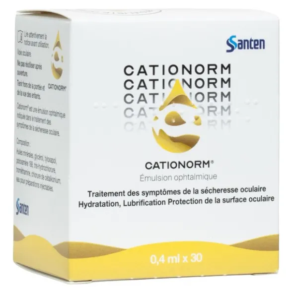 Cationorm émulsion ophtalmique unidoses