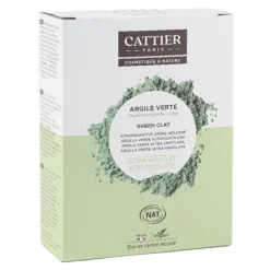 Cattier Argile verte poudre ultra-ventilée