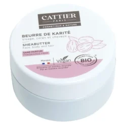 Cattier Beurre de karité 100 % bio