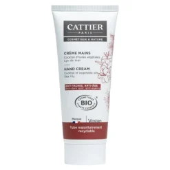 Cattier crème mains anti-taches Bio