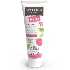 Cattier Dentifrice enfants Bio Framboise