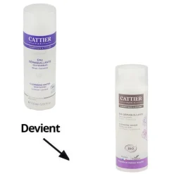 Cattier Eau démaquillante yeux sensibles Bio