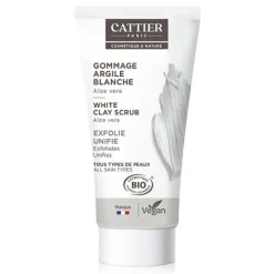 Cattier gommage argile blanche bio