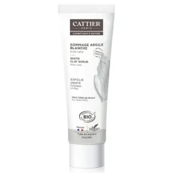 Cattier gommage argile blanche bio