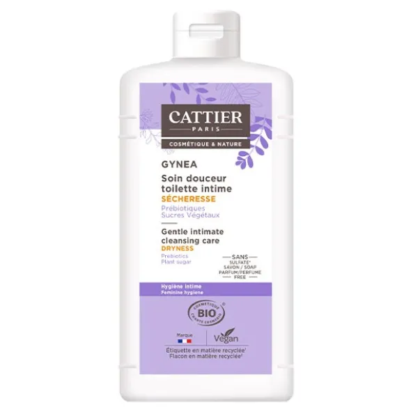 Cattier Gynéa Soin douceur toilette intime sécheresse