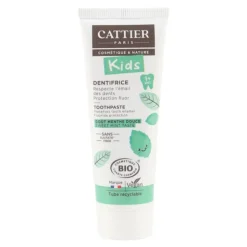 Cattier Kids dentifrice Menthe douce Bio 7 ans et +