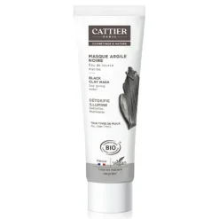 Cattier Masque argile noire bio