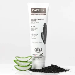Cattier Masque argile noire bio