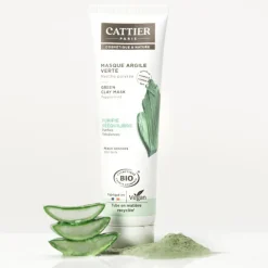 Cattier Masque argile verte Bio