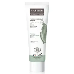 Cattier Masque argile verte Bio