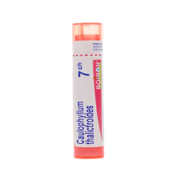 Caulophyllum thalictroides granules homéopathie Boiron