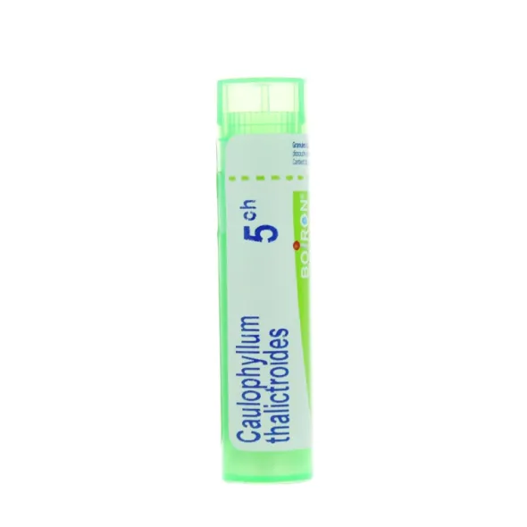 Caulophyllum thalictroides granules homéopathie Boiron