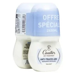 Cavaillès Deodorant anti transpirant 48h Bergamotte musquée roll on