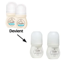 Cavaillès déodorant Anti traces 48h Roll-on