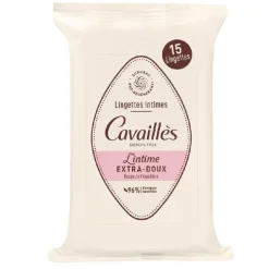 Cavaillès extra-doux lingettes intimes