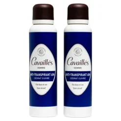 Cavaillès Homme Déodorant Anti transpirant 48h Cédrat cuivré spray