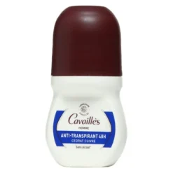 Cavaillès Homme déodorant 48h anti transpirant Cédrat cuivré